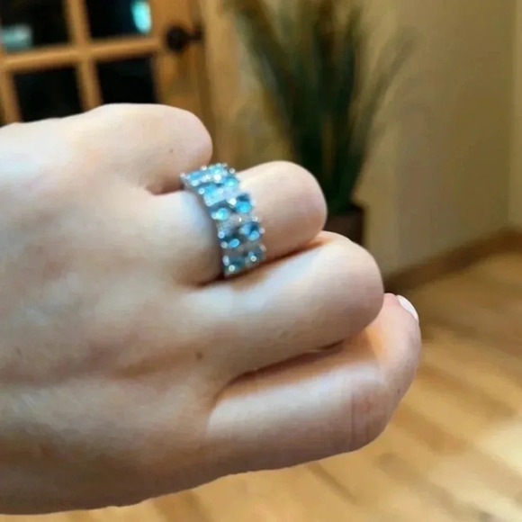 Authentic Pure 925 silver band - Picture 3 of 4